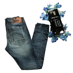 Heritage by America NWOT Medium Wash Jeans Men 34/33